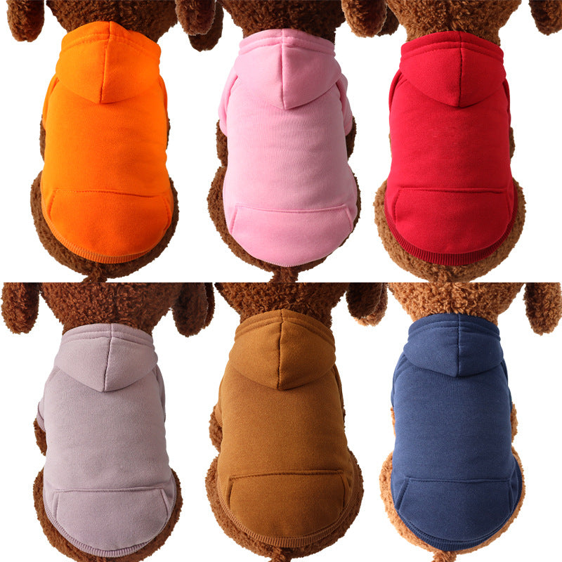 Pet soft fleece hoodie