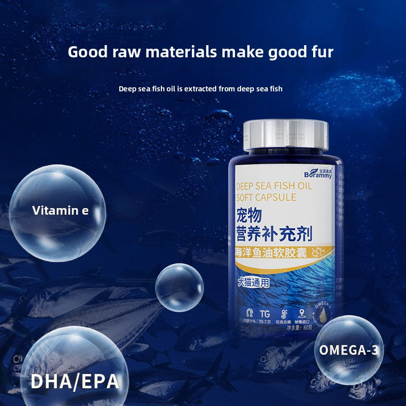 Cat Pet Fish Oil Capsules